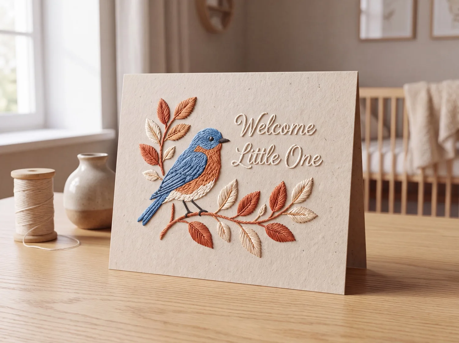 Paper-embroidery pattern