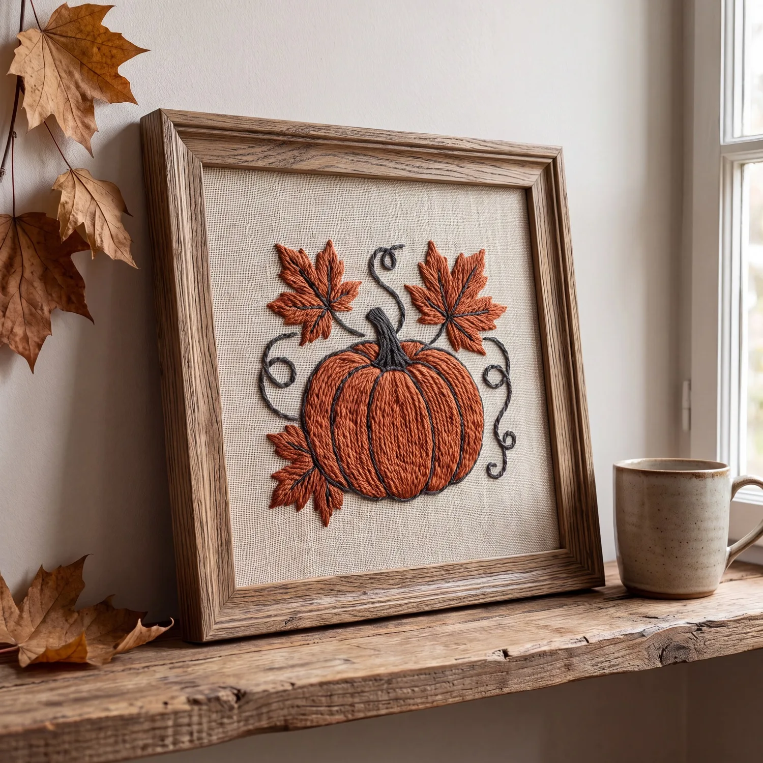 Paper-embroidery pattern